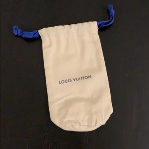 LOUIS VUITTON [Authentic] Small Jewelry linen bag